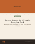 Swarm Season Social Media Template Pack